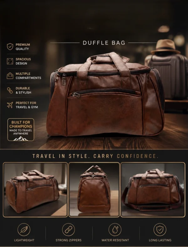 DUFFLE BAG IMAGE 1 Premium Bags